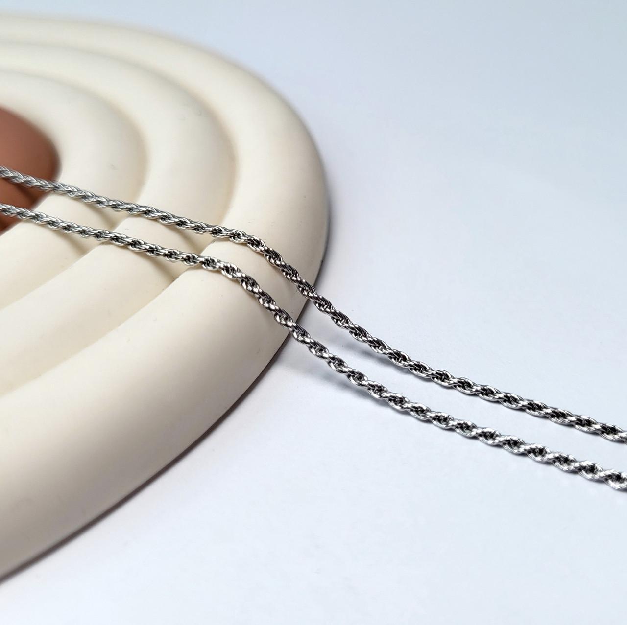 Цепочка Жгут серебро 40 см 925 пробы 2,90 г (802р1/40)