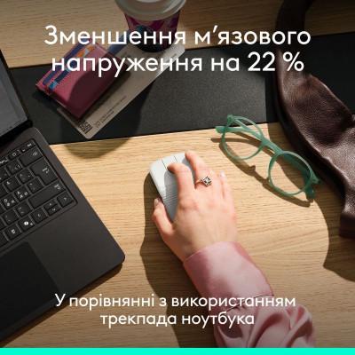 Компьютерная мышка Logitech Mobi Fold Bluetooth Off-White (910-007631) - фото 10