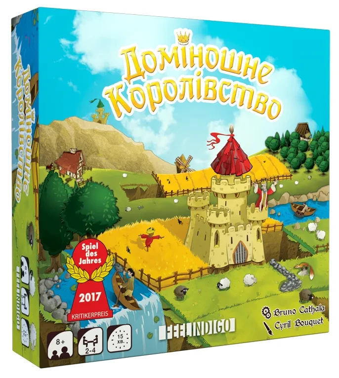 Настільна гра Kingdomino. Доміношне королівство укр. (1737655545)