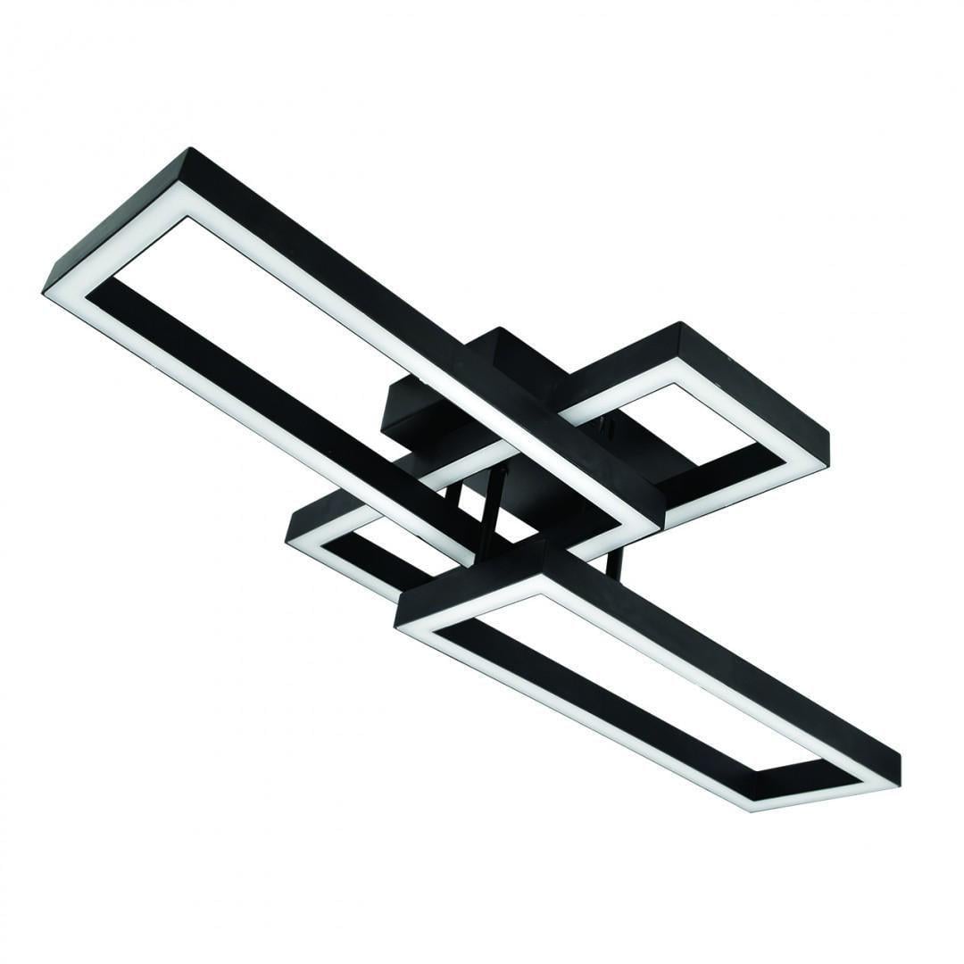 Светодиодный светильник RIKDOM-3S BK 50W 3000-6000К 300-4000Lm с пультом ДУ Черный (V6919120210227)