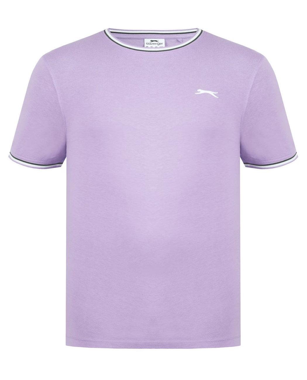 Футболка мужская Slazenger 592007.75 L Фиолетовый (2592007754300)