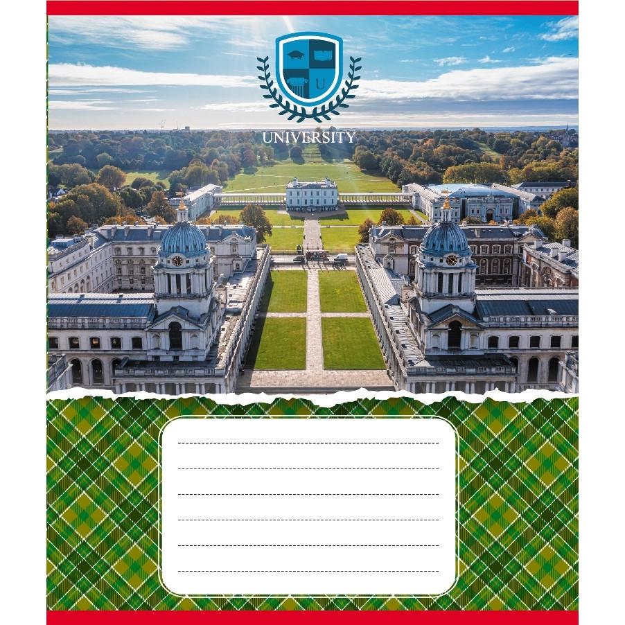 Зошит учнівський Leader Університети 048-590258K-4 в клітинку 48 арк. (RLT55375)