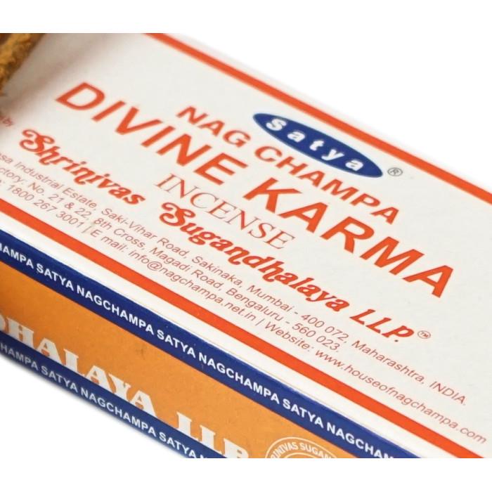 Аромапалочки Satya Divine Karma Божественная карма 15 г - фото 3 Аромапалочки Satya Divine Karma Божественная карма 15 г - фото 3