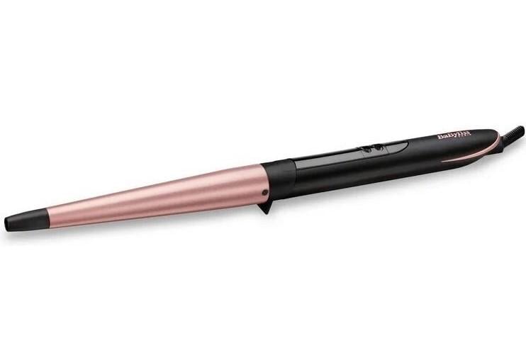 Плойка конусна для завивки волосся BaByliss C454E 6 температурних режимів 36 Вт Чорний з рожевим (24868700)