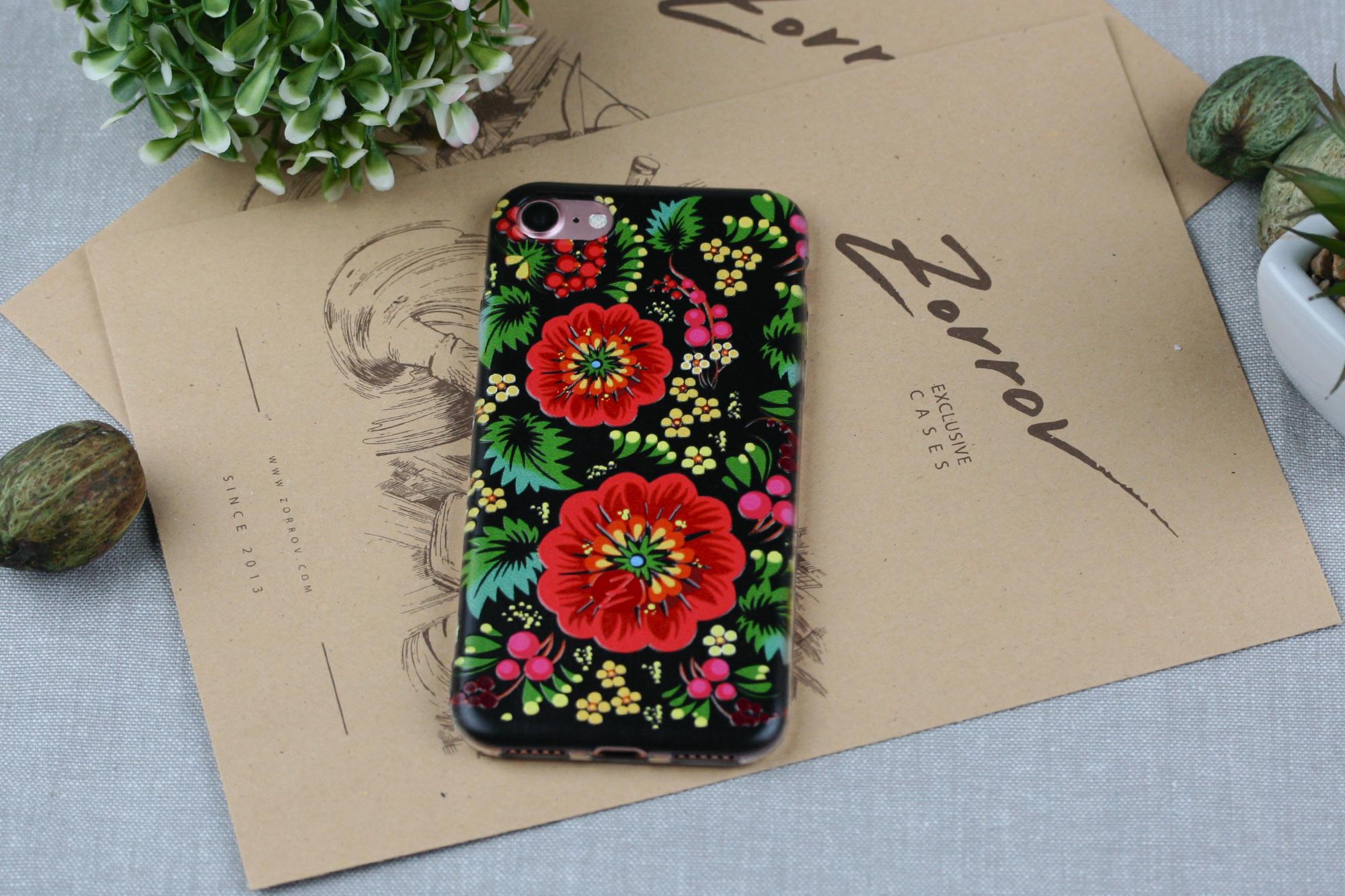 Силиконовый чехол Zorrov для Samsung Galaxy A11 - Ukrainian art (14140040170100004) - фото 2