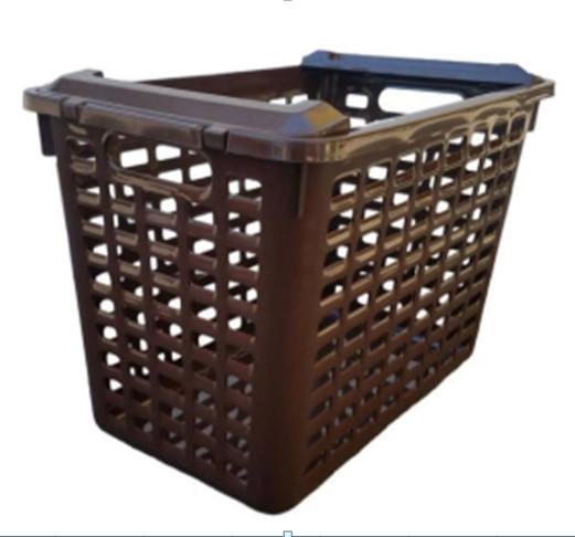 Корзина для хранения универсальная 20 л Бежевая (P92323BR)