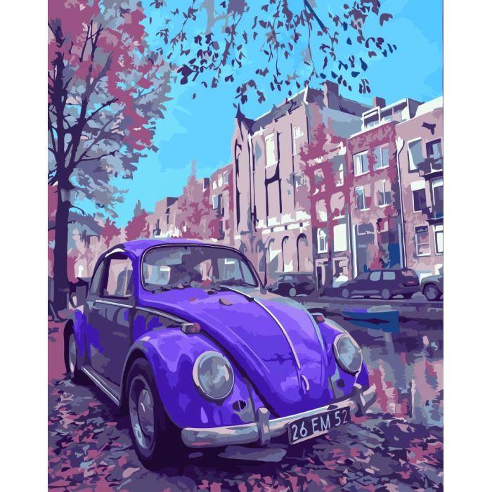 Картина за номерами Ідейка "Заміський будинок в стилі ретро" 40х50 см (KHO2503)