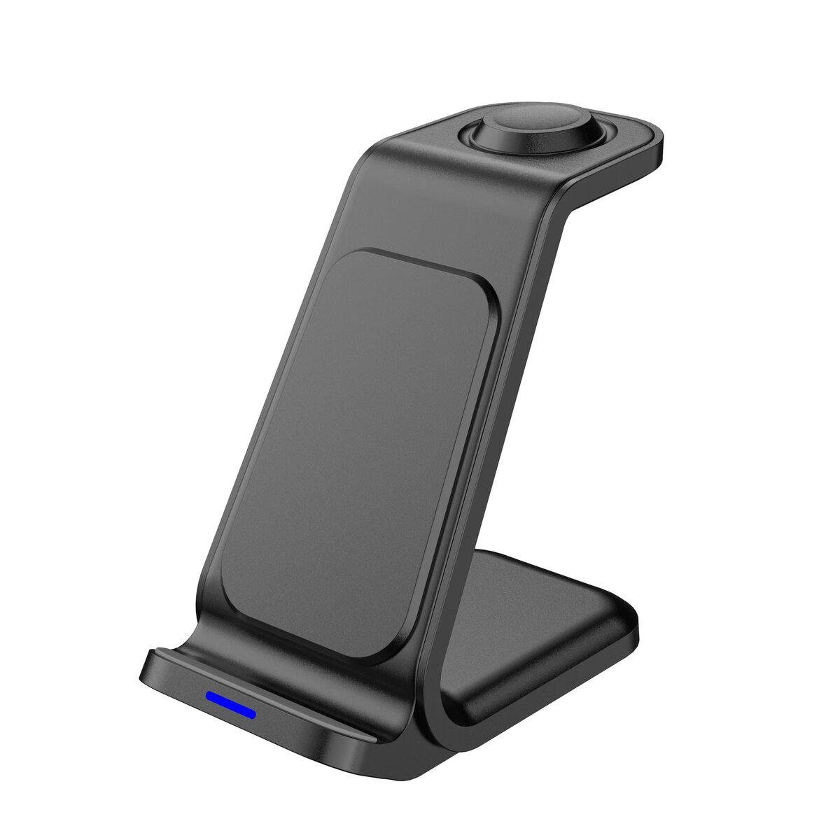 Зарядное устройство беспроводное Z-23 LED индикация 15 Вт 1 м Черный (NNZ23)