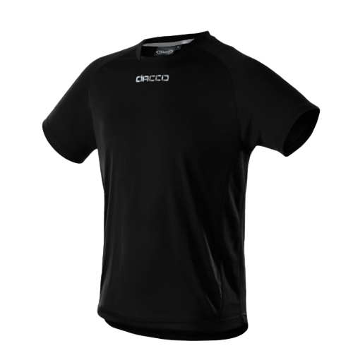 Футболка детская спортивная Dacco 2XS 116-128 см Черный (713)