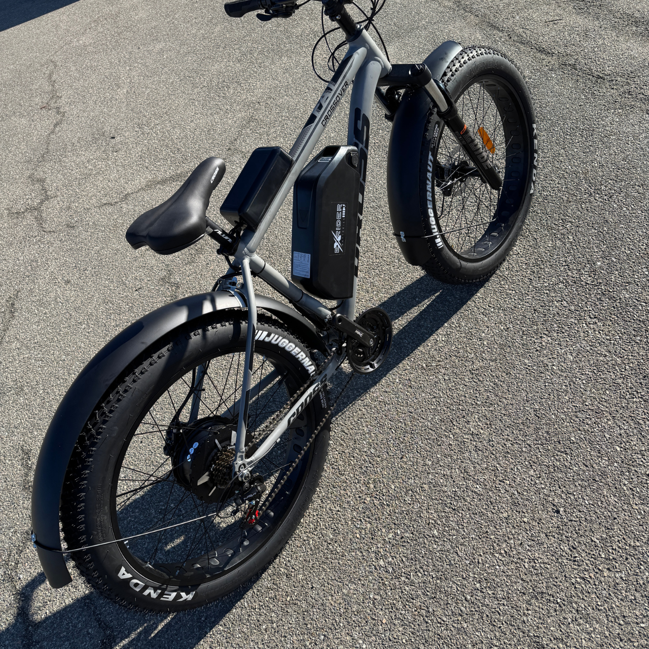 Велосипед с Е-комплектом Crossover на гидравлике Shimano с вилкой RST Guide 26х4,0" 48 В 1200 Вт MXUS 15 Ah до 45 км запас хода дисплей LSD-10 - фото 10 Велосипед с Е-комплектом Crossover на гидравлике Shimano с вилкой RST Guide 26х4,0" 48 В 1200 Вт MXUS 15 Ah до 45 км запас хода дисплей LSD-10 - фото 10