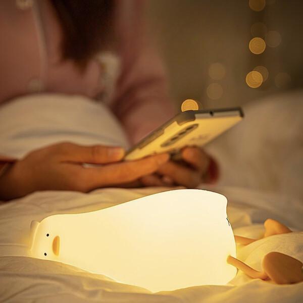 Нічник силіконовий м'який Качка з вбудованим акумулятором (60755) - фото 6 Нічник силіконовий м'який Качка з вбудованим акумулятором (60755) - фото 6