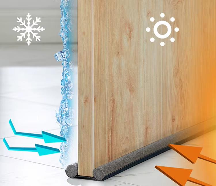 Уплотнитель двойной для низа дверей 95 см Серый (2536626383) - фото 8 Уплотнитель двойной для низа дверей 95 см Серый (2536626383) - фото 8