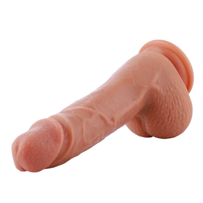 Фалоімітатор для секс-машин Hismith 8.3" 2-layers Silicone Flesh 2-шаровий (SO6204)