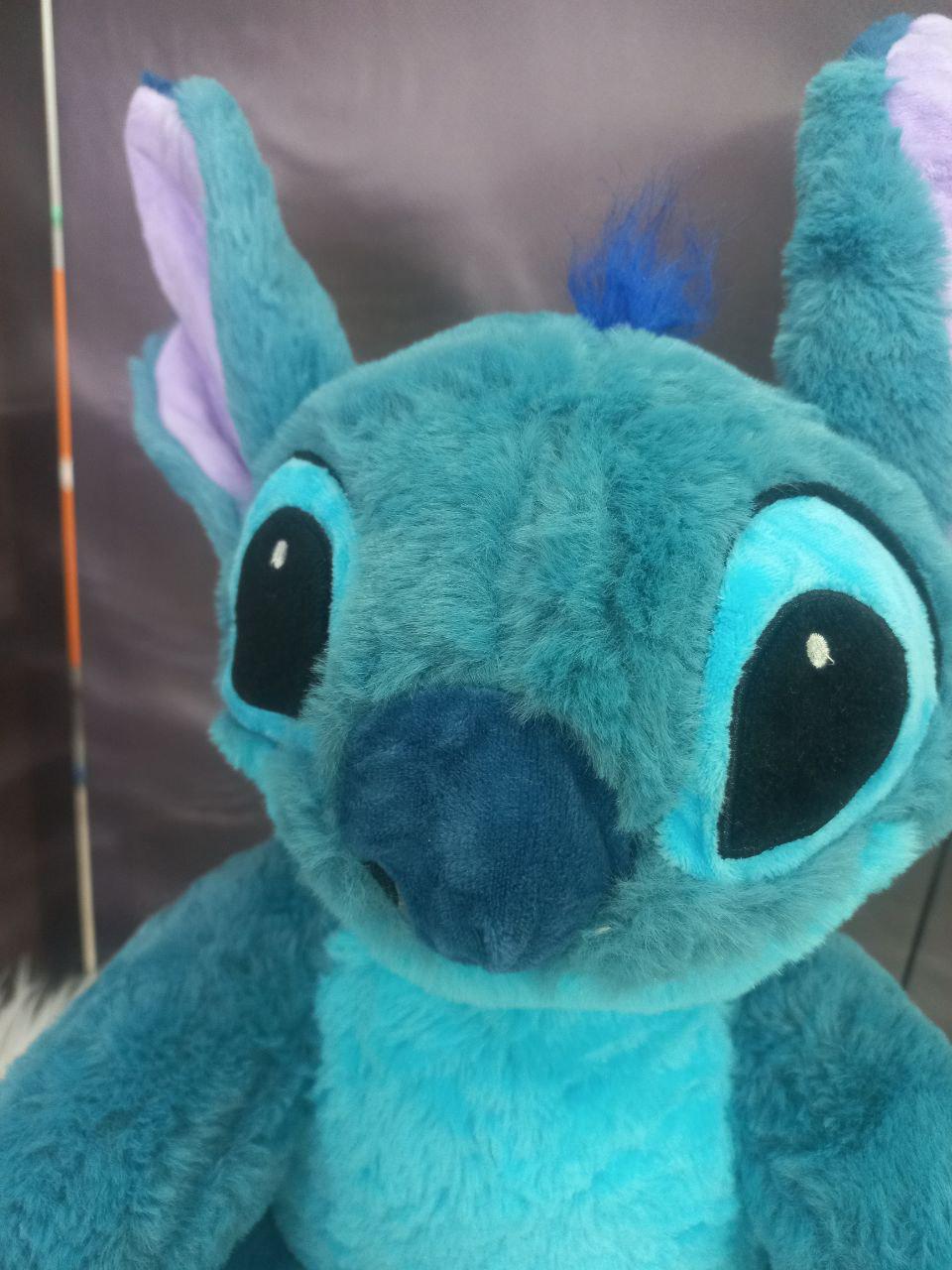 М'яка іграшка пухнастий Стіч з вушками персонажі Ліло та Стіч 40 см Синій (9061/40) - фото 6