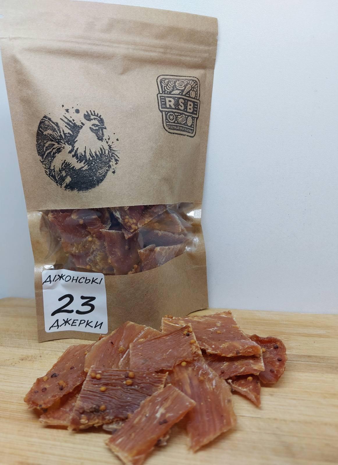 Джерки Страва №23 Діжонські Курятина сушена (0000000102)