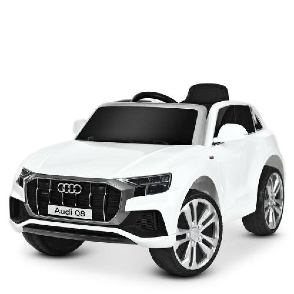 Джип-электромобиль Bambi Racer Audi Q8 со светом Белый (JJ2066EBLR-1) - фото 2