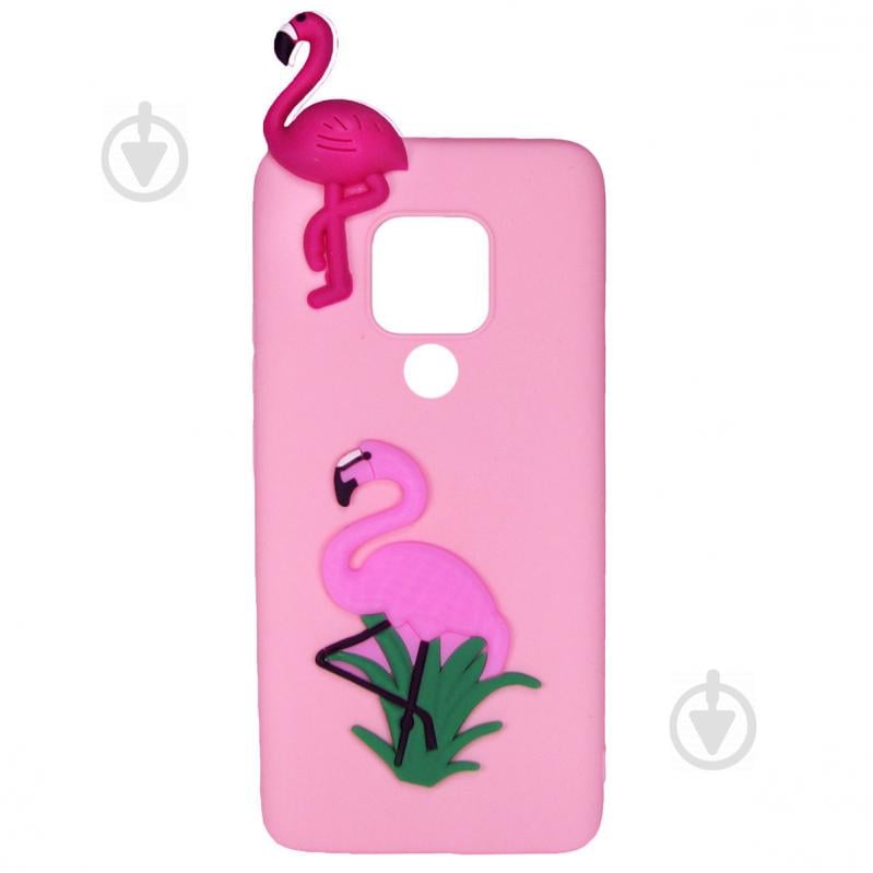 Чехол Cartoon Case 3D для Huawei Mate 20 Фламинго (arbc7860) - фото 1