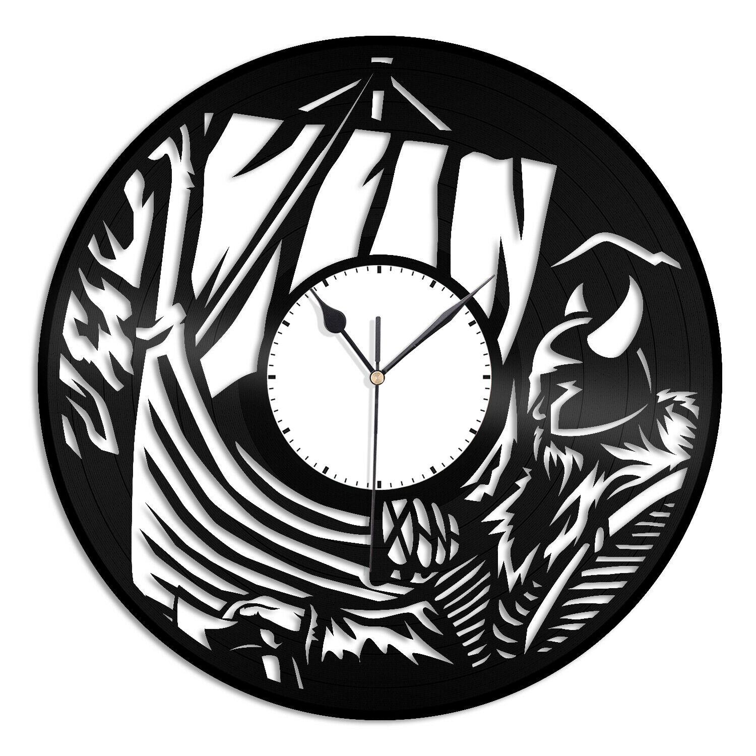 Часы настенные Викинг 1960  из виниловой пластинки