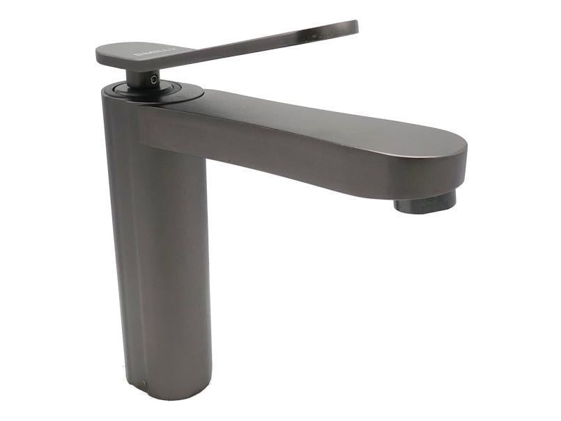 Смеситель для умывальника раковины Millz Бабочка спецпокрытие Серый (ТР-00026680)