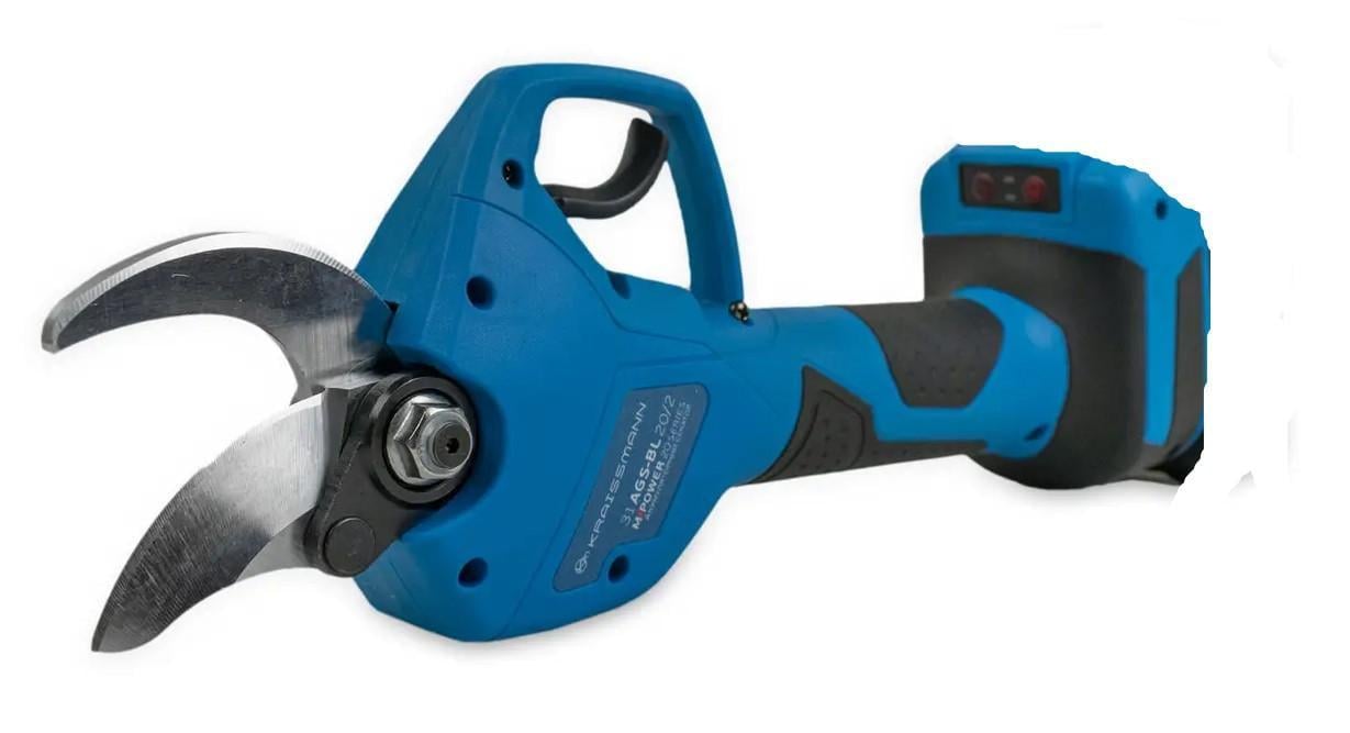 Набір інструменту KRAISSMANN міні-пила 2033 AKS-BL 20/секатор 31 AGS-BL 20-2/подовжувач VS'2000 1,6-2 м/акумулятор 8 Ач (22717577) - фото 5 Набір інструменту KRAISSMANN міні-пила 2033 AKS-BL 20/секатор 31 AGS-BL 20-2/подовжувач VS'2000 1,6-2 м/акумулятор 8 Ач (22717577) - фото 5