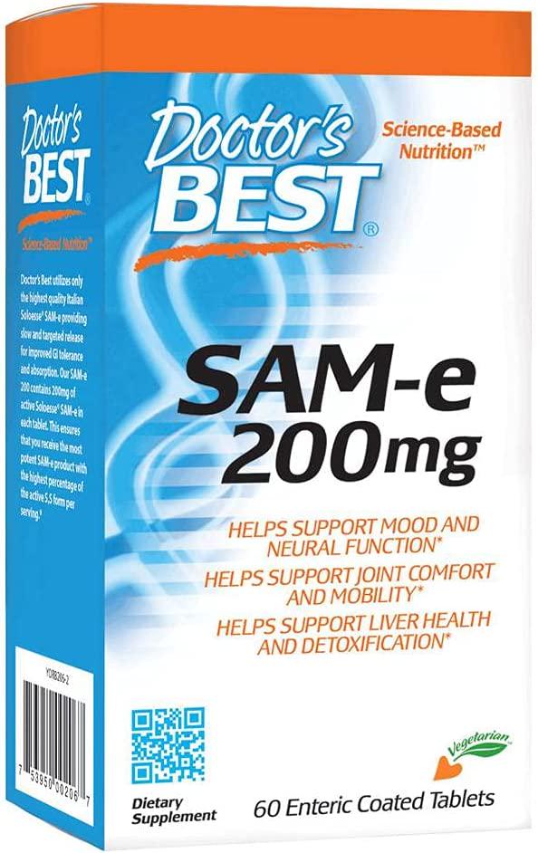 Минерал SAMe 200 mg 60 Enteric Coated tablets
