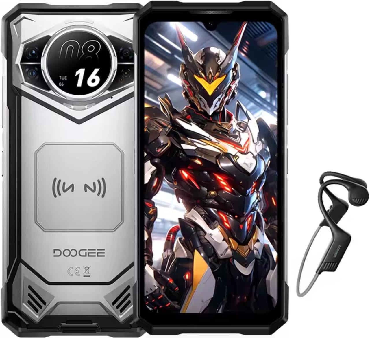 Смартфон Doogee S200 VIP Edition 5G 12/256 Гб Silver Global Version (2915144014)