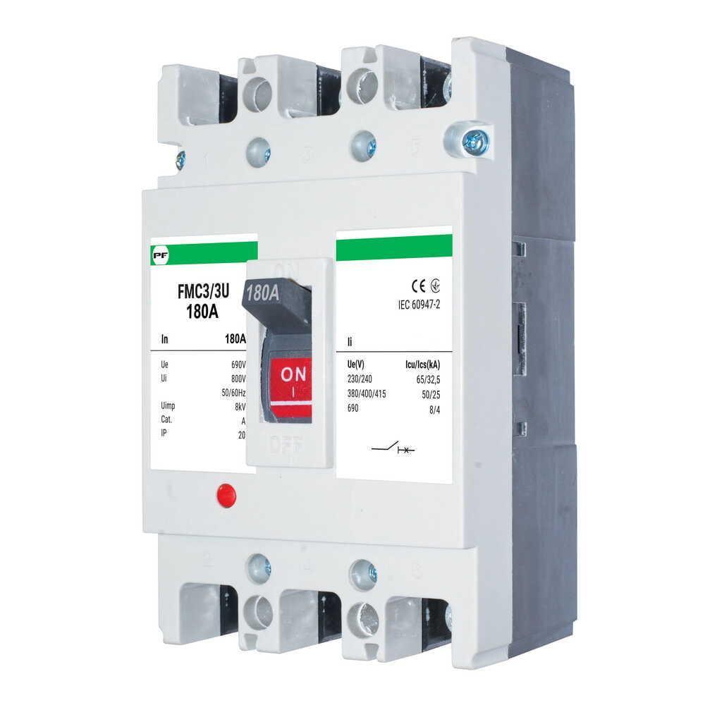Автоматический выключатель PROMFACTOR FMC3/3U 8-12In 180А (FMC33U0180)