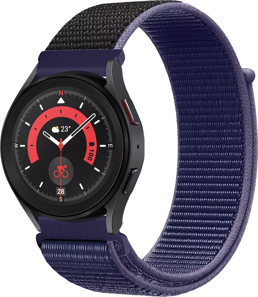 Ремешок нейлоновый Sport Loop для Galaxy Watch 5 Pro Midnight Blue (29648-4D)
