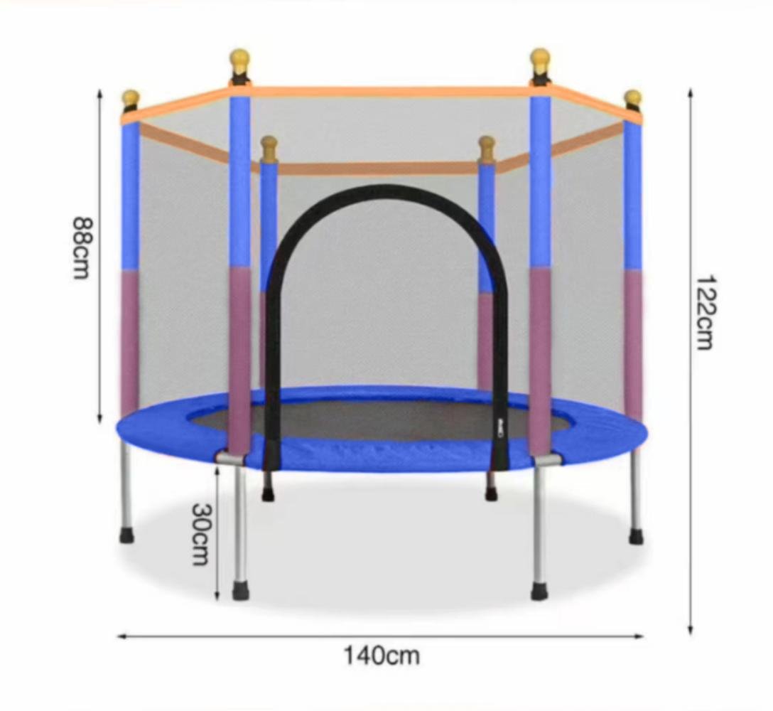 Батут-манеж детский с сеткой Atleto KRB01 140 см Синий (4398) - фото 5 Батут-манеж детский с сеткой Atleto KRB01 140 см Синий (4398) - фото 5
