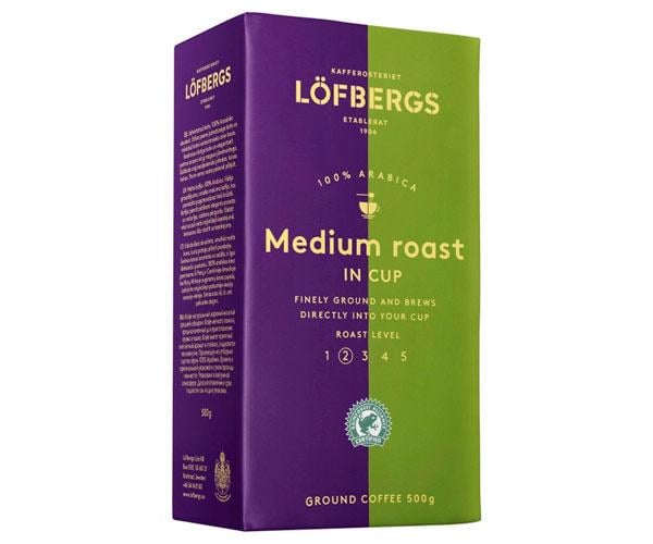 Кава мелена Lofbergs Medium 500 г