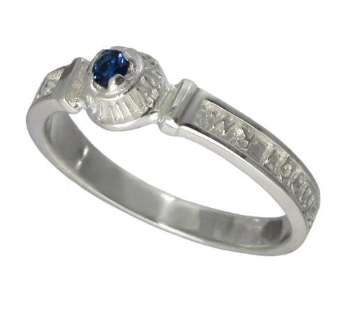 Серебряное охранное кольцо 1022к 20 (1022к.03-9)