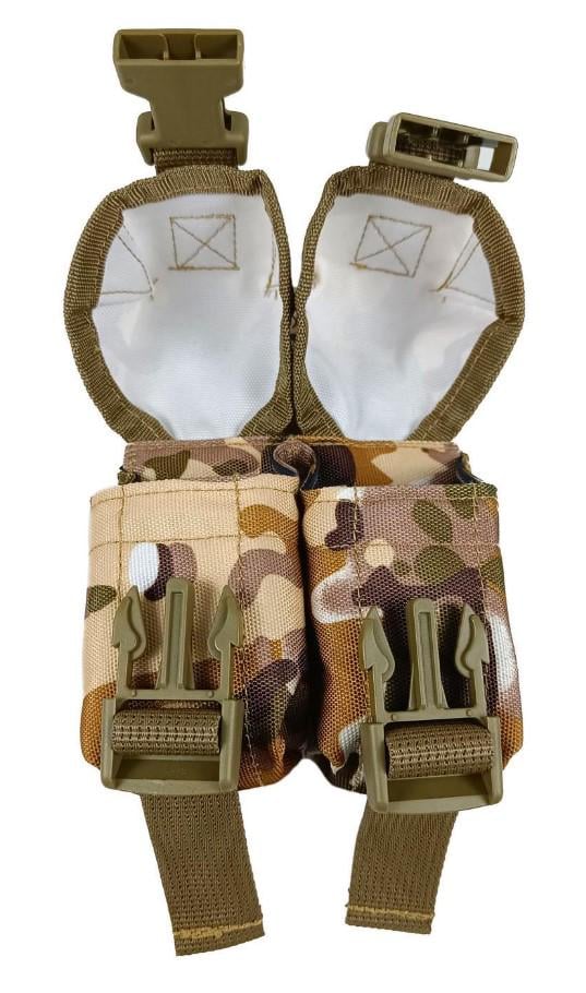 Подсумок гранатный двойной Arid MOLLE Multicam (70626955)