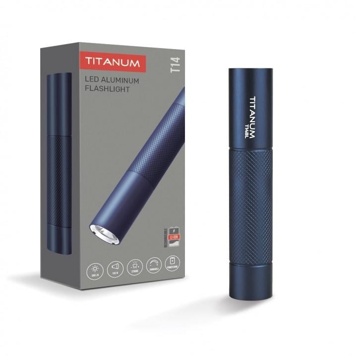 Ліхтарик світлодіодний портативний TITANUM TLF-T14BL Blue