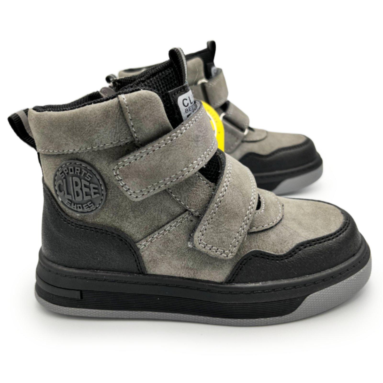 Черевики для хлопчика демісезонні Clibee VM569s р. 31 Сірий (VM569s-31)