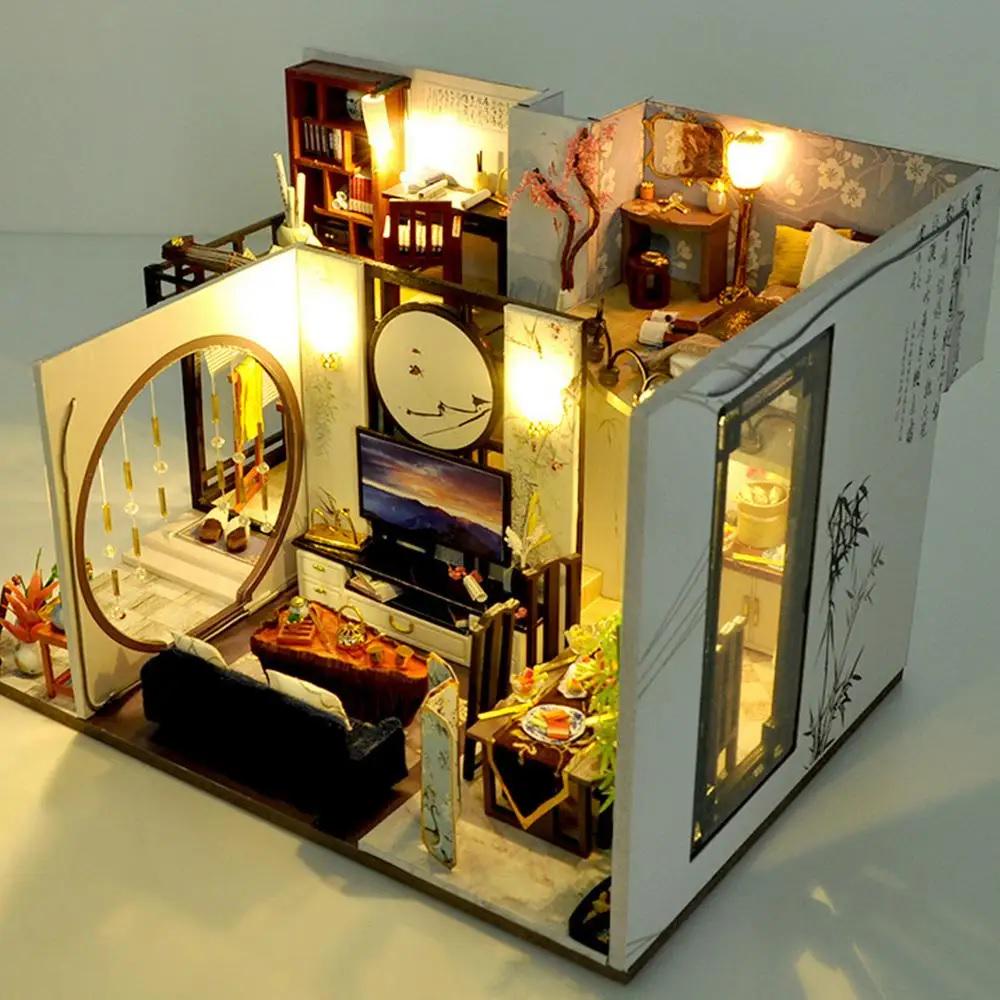 Румбокс DIY House Bamboo Shadow Jiangnan Інтер'єрний конструктор (TD-18) - фото 3 Румбокс DIY House Bamboo Shadow Jiangnan Інтер'єрний конструктор (TD-18) - фото 3