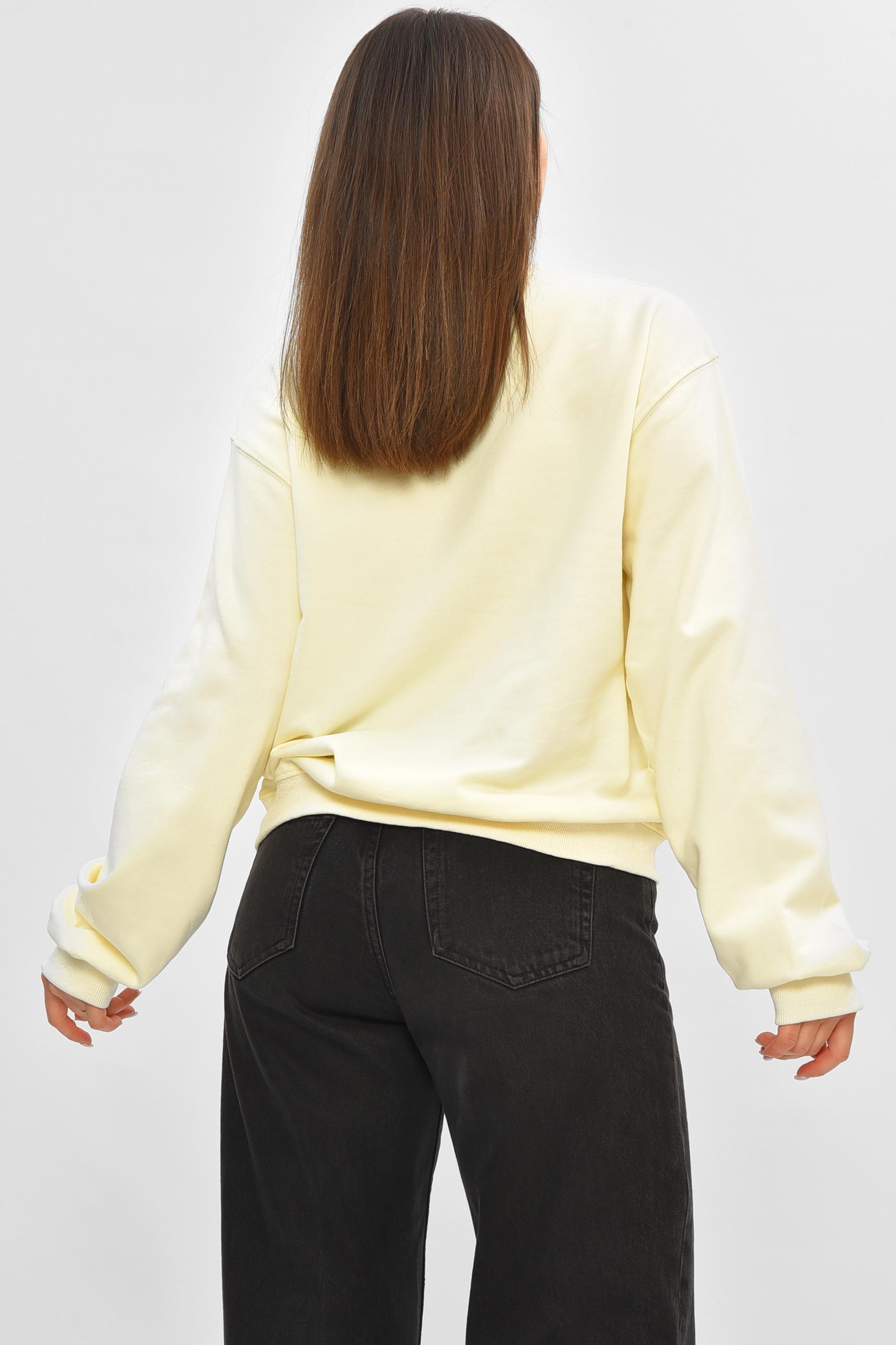 Світшот жіночий 205668 M Білий - фото 3 Світшот жіночий 205668 M Білий - фото 3