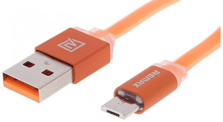 Кабель Remax Colourful Micro-USB Orange