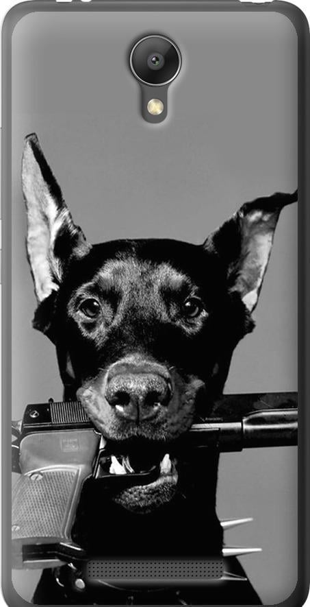 Чехол на Xiaomi Redmi Note 2 Доберман (2745t-96-42517)