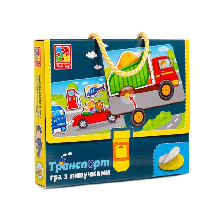 Настільна гра для дітей Vladi Toys Транспорт? VT1302-28 (RLT21144)