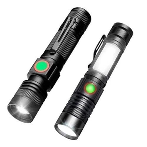 Фонарь ручной Bailong BL-502 T6+COB светодиодный (tf5007) - фото 2 Фонарь ручной Bailong BL-502 T6+COB светодиодный (tf5007) - фото 2