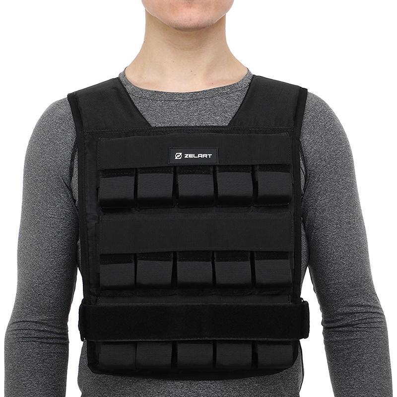 Жилет обтяжувач TA-7815 з регулюванням ваги 30 кг Чорний (56363238) - фото 4 Жилет обтяжувач TA-7815 з регулюванням ваги 30 кг Чорний (56363238) - фото 4