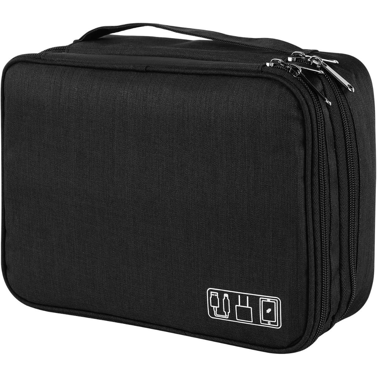 Сумка-органайзер дорожная Travel Digital Bag для зарядных устройств и проводов 27х20х9 см (R32837)