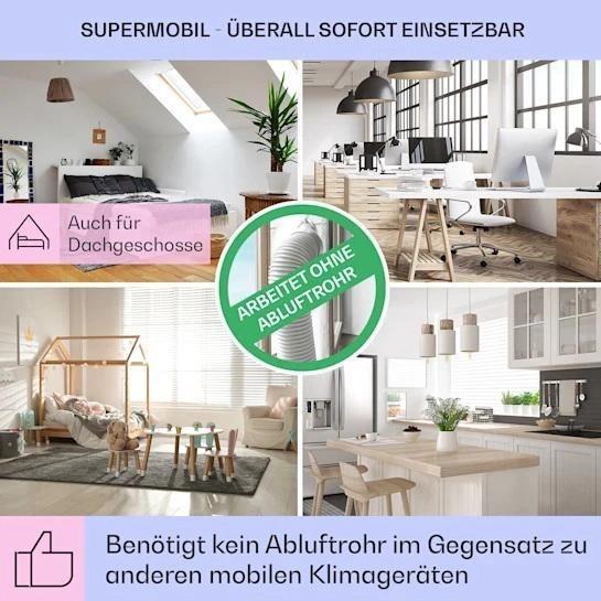 Кондиционер-вентилятор мобильный KLARSTEIN Skyscraper Frost (10035819) - фото 5 Кондиционер-вентилятор мобильный KLARSTEIN Skyscraper Frost (10035819) - фото 5