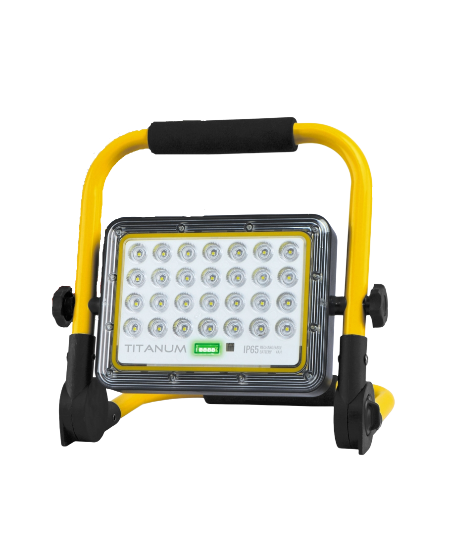 Аккумуляторный прожектор Titanum TL-FA-105 IP65 20 Вт 5000 K (27549) Аккумуляторный прожектор Titanum TL-FA-105 IP65 20 Вт 5000 K (27549)