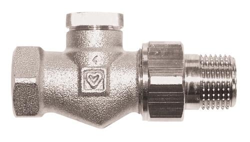 Клапан запірний Herz RL-1 прямий 1/2 (1372341)