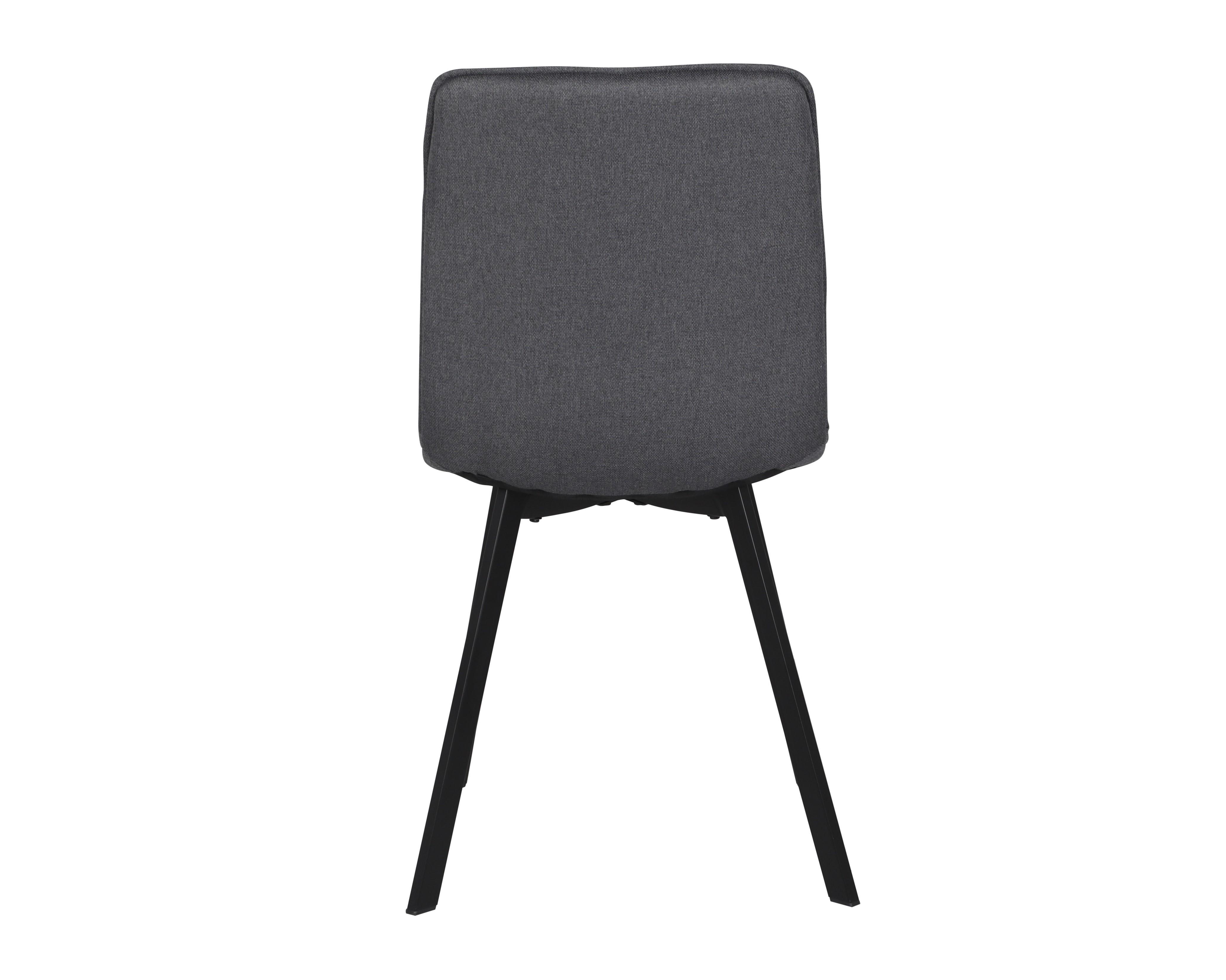 Стул кухонный Intarsio COREY TEX Черный/Серый (20316612) - фото 5 Стул кухонный Intarsio COREY TEX Черный/Серый (20316612) - фото 5