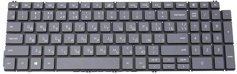 Клавиатура для ноутбука Dell Inspiron 7500 с подсветкой (0GMXMJ)
