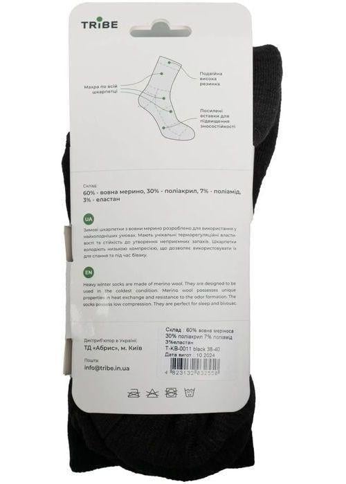 Термоноски Tribe Merino Winter р. 38-40 Черный (T-KB-0011) - фото 7 Термоноски Tribe Merino Winter р. 38-40 Черный (T-KB-0011) - фото 7