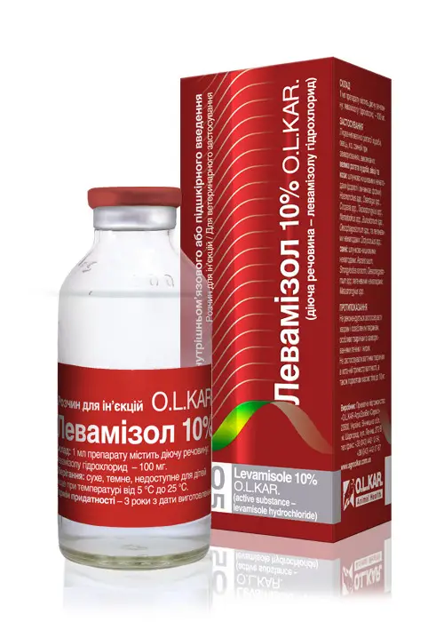 Левамизол O.L.KAR. 10% 10 мл(3493)