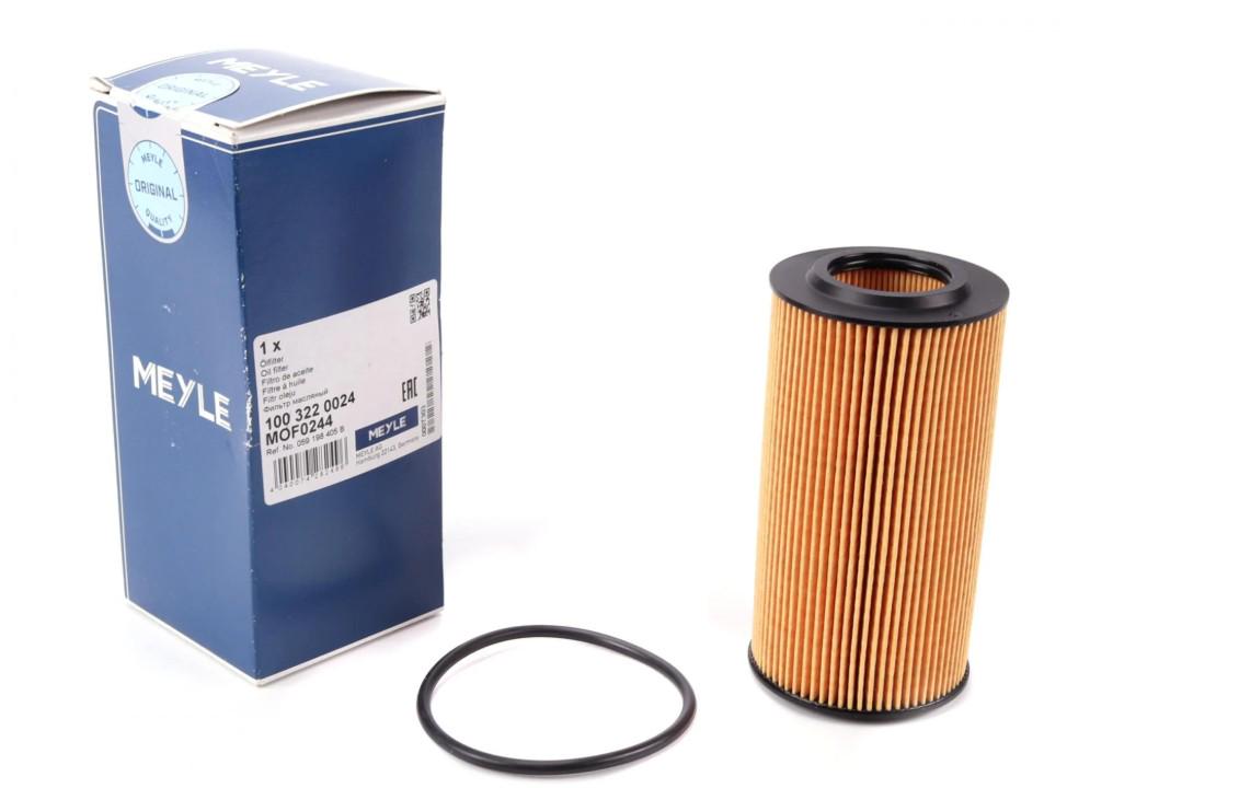 Фильтр масляный Meyle для Audi A4/A5/A6/Q5/Q7 3,0TDI 14- (100 322 0024)